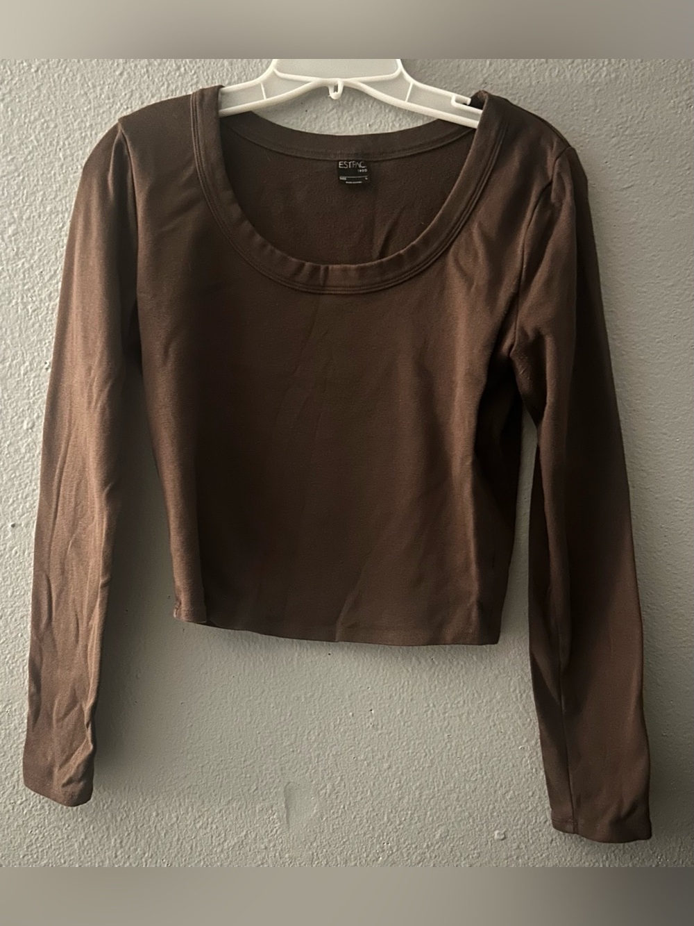Est. PAC 1980 Kelly Basic Long Sleeve Top Size L - Picture 5 of 7